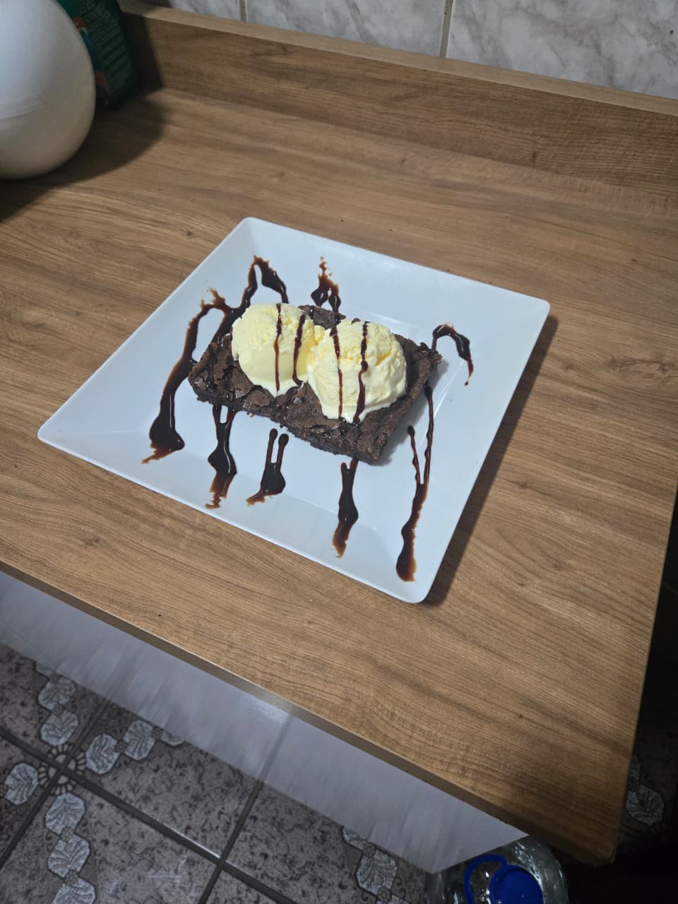 Brownie com Sorvete