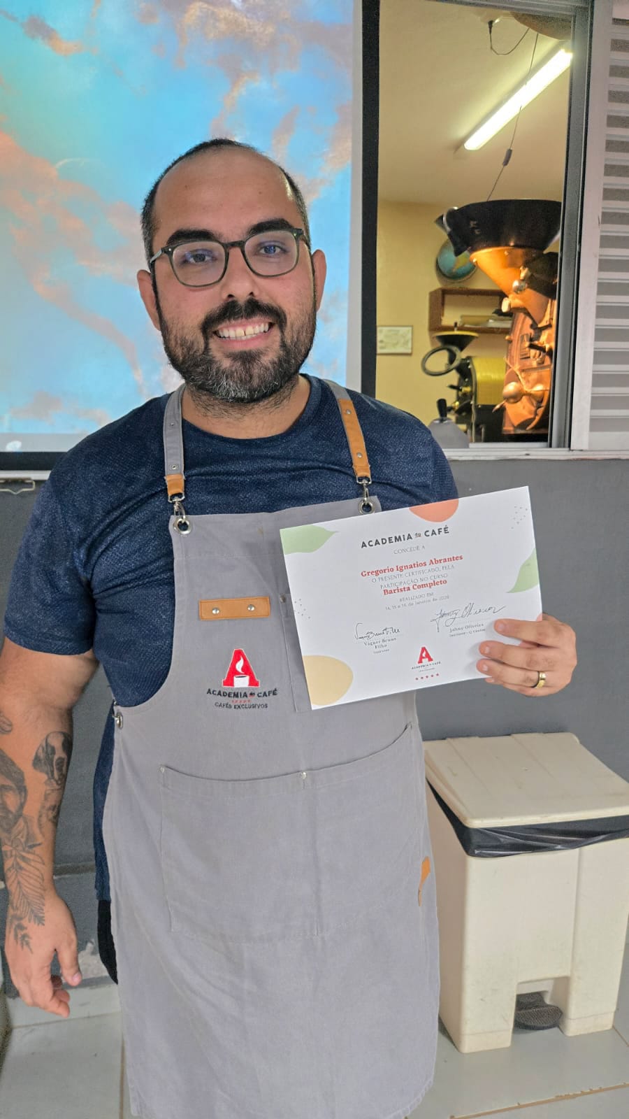 Barista da Ignatios Cafeteria