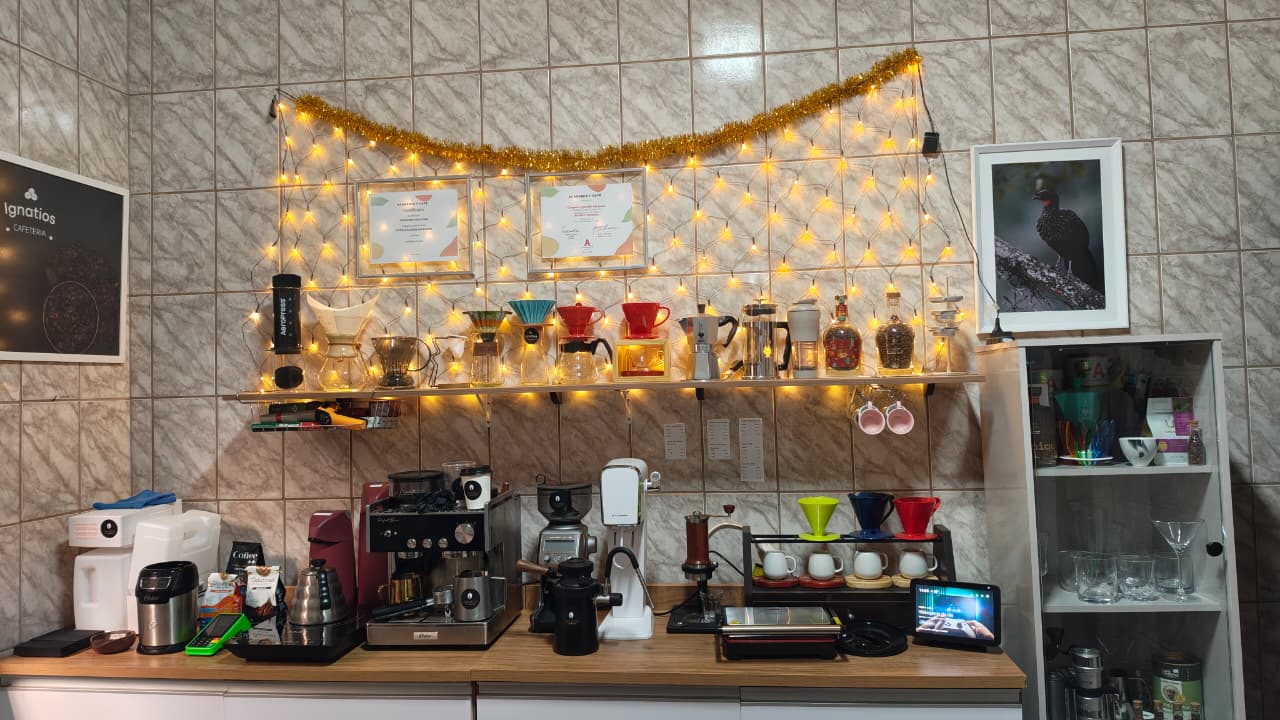 Espaço da Ignatios Cafeteria